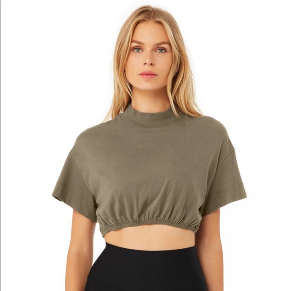 ALO Yoga Tops - Alo Kick It Crop Tee
